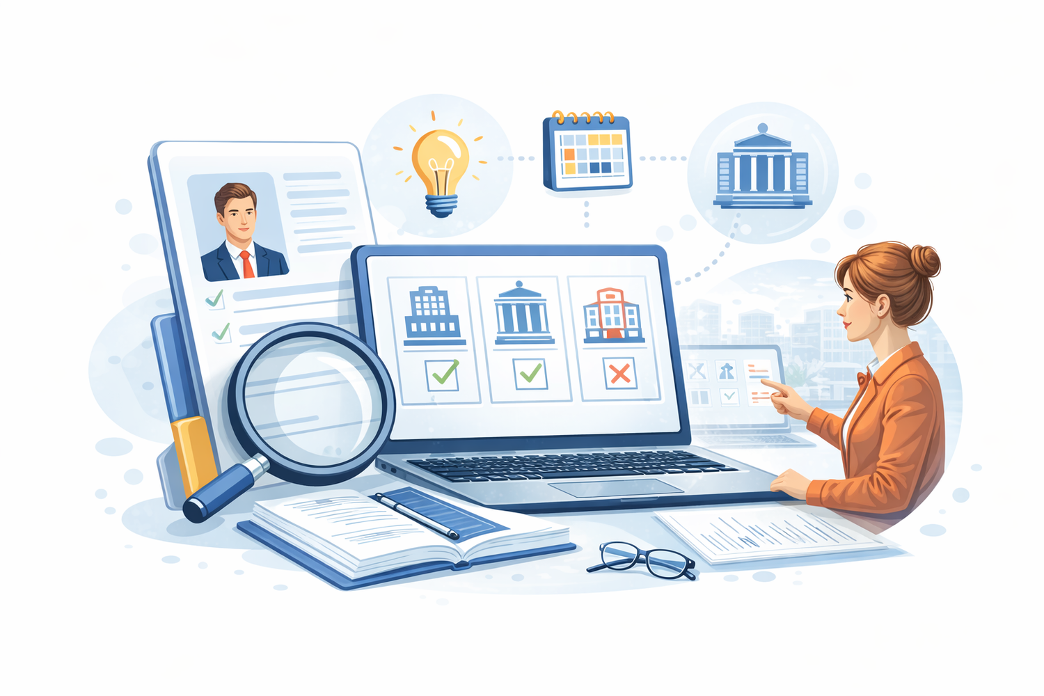 Подбор базы практики